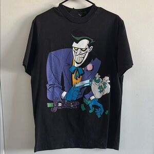 Black Joker Graphic T-Shirt